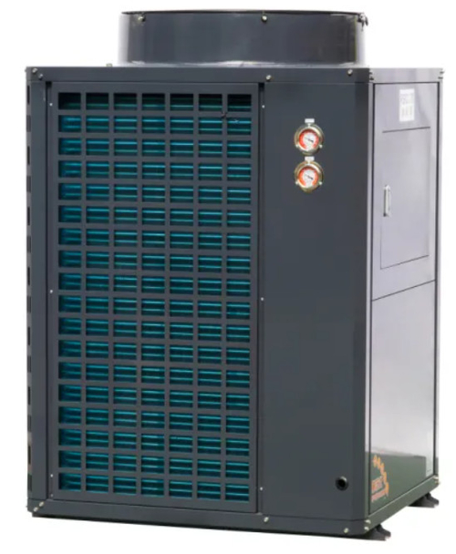 กรณี บริษัท ล่าสุดเกี่ยวกับ 16kw DC Inverter ปั๊มความร้อนจากแหล่งอากาศ เครื่องทำน้ำอุ่น ใช้สำหรับ hutel