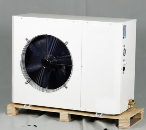 กรณี บริษัท ล่าสุดเกี่ยวกับ 9kw R32 DC Inverter ปั๊มความร้อนจากอากาศสู่น้ำ เครื่องทำน้ำอุ่น