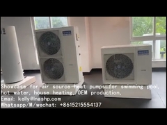 Enamel Inner Tank Electric Storage Air Source Heat Pump Components 30L 1500W