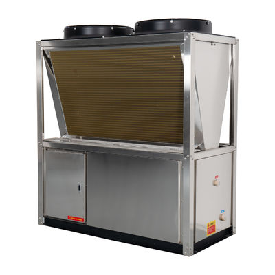 สแตนเลสเหล็กแผ่นโลหะ 120 องศา อุณหภูมิสูงอากาศแหล่งปั๊มความร้อน R410 refrigeration