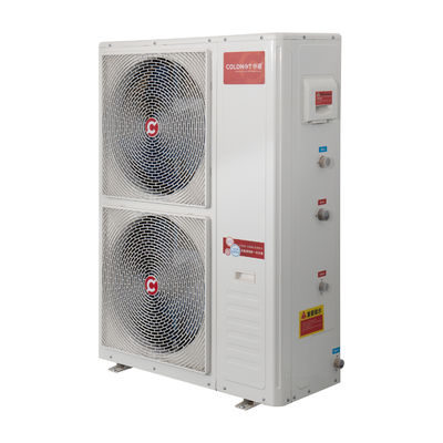 สแตนเลสเหล็กแผ่นโลหะ 120 องศา อุณหภูมิสูงอากาศแหล่งปั๊มความร้อน R410 refrigeration