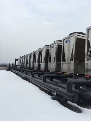 Economizer Intelligent ควบคุมดูแล EVI ปั๊มความร้อนจากแหล่งอากาศ DHW Anti Rust