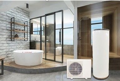 Economizer Intelligent ควบคุมดูแล EVI ปั๊มความร้อนจากแหล่งอากาศ DHW Anti Rust