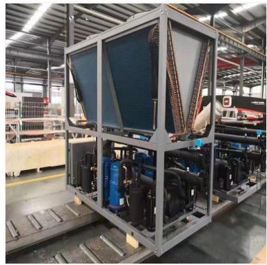 ปั๊มความร้อนแหล่งอากาศไฮบริด 19.5KW หอพักปั๊มความร้อนใต้พิภพเชิงพาณิชย์