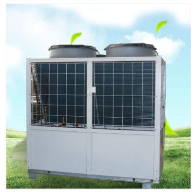 เครื่องทำน้ำเย็นแหล่งอากาศ 90KW เครื่องทำความเย็นในครัวเรือนปั๊มความร้อน IPX4.0