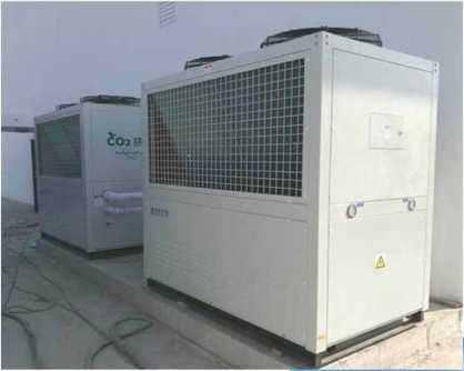 DC Inverter CO2 R417 R744 ปั๊มความร้อน COP สูงสำหรับการทำความเย็นและความร้อน