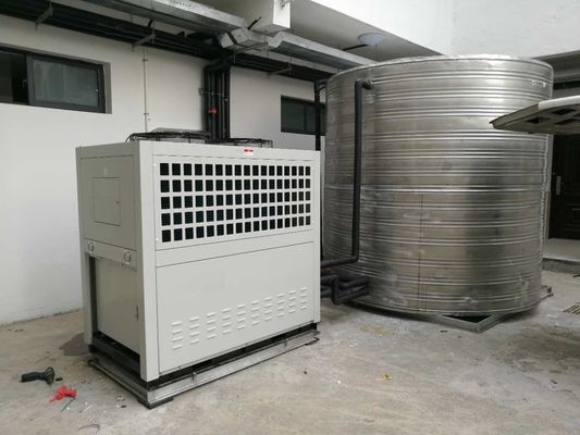 เครื่องทำน้ำร้อนปั๊มความร้อน CO2 เชิงพาณิชย์ 380V 50Hz สำหรับทำความร้อนในอวกาศ