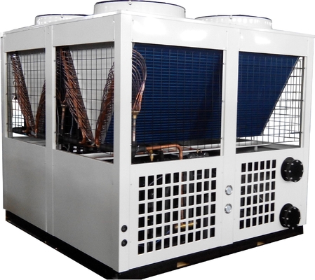 R410A เครื่องทำน้ำร้อนจากแหล่งอากาศปั๊มความร้อนอินเวอร์เตอร์แบบเต็ม