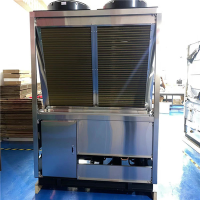 7KW CO2 R744 ปั๊มความร้อนจากแหล่งอากาศ เครื่องทำน้ำอุ่น Carbon Neutral Carbon Emissions
