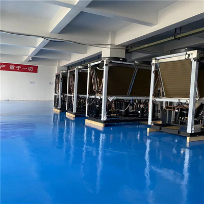 18KW CO2 R744 ปั๊มความร้อนจากแหล่งอากาศเครื่องทำน้ำอุ่น EVI สำหรับอุณหภูมิเย็น
