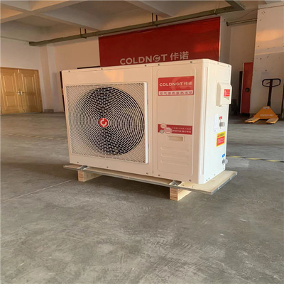 18KW CO2 R744 ปั๊มความร้อนจากแหล่งอากาศเครื่องทำน้ำอุ่น EVI สำหรับอุณหภูมิเย็น
