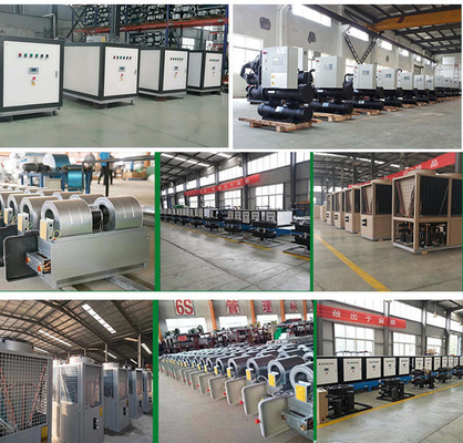 AC Inverter CO2 ปั๊มความร้อนที่อยู่อาศัยสำหรับการทำความร้อนในพื้นที่รวม เครื่องทำน้ำร้อน
