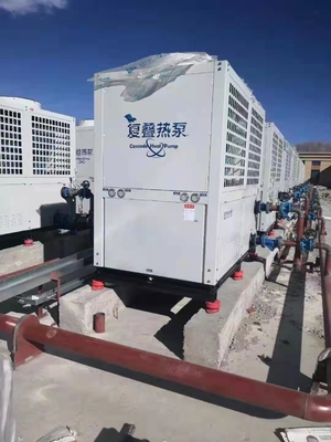 Cascade High COP Heat Pump Unit 150Kw สำหรับ R410A R134a Refrigerant