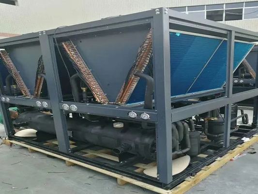 น้ำร้อน R134a R410A ปั๊มความร้อน Cascade 150Kw สำหรับ บริษัท เหมืองแร่