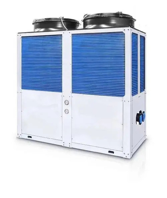 30kW CO2 ปั๊มความร้อนแหล่งอากาศที่อุณหภูมิน้ำออกประมาณ 80 ° C