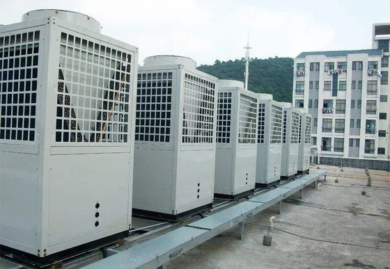 160Kw CO2 ปั๊มความร้อนแหล่งน้ำสำหรับความร้อนในมหาวิทยาลัยของโรงเรียนและน้ำร้อน